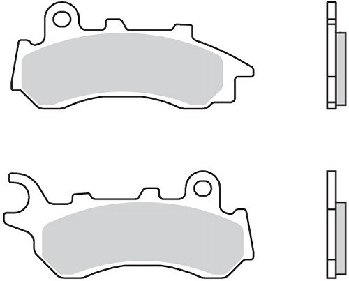 Brembo KIT SCOOTER PAD