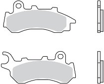 Brembo KIT SCOOTER PAD