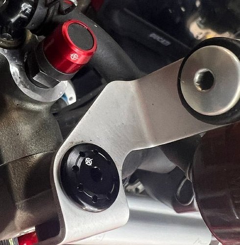 Carbonworld Ducati vite cieca specchio filettatura R