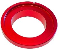 Carbonworld Spacer, kleine Achse, rot geeignet für Ducati