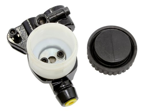 Front master cylinder PS 15 round, black (without lever)