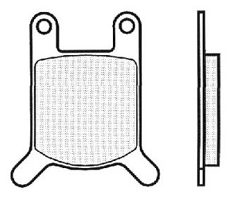 Brembo Pastillas del freno Carbono Cerámica - Benelli 254