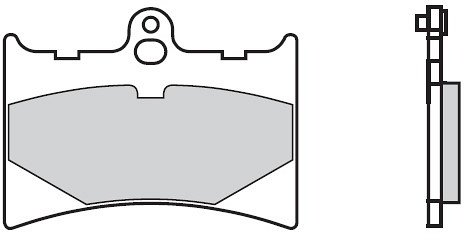 Brembo brake pad 07GR56SR Sinter Racing