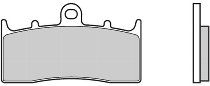 Brembo brake pad 07GR62SR Sinter Racing