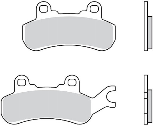 Brembo brake pad 07GR91SX Sinter