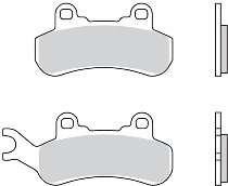 Brembo brake pad 07GR92SX Sinter