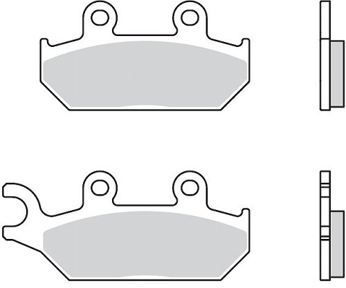 Brembo brake pad 07GR98SD Sinter