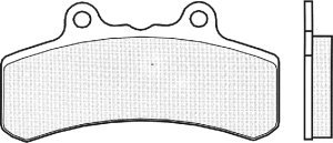 Brembo Pastillas del freno - Buell 93-97, Carbono Cerámica