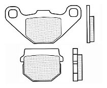 Brembo Pastillas del freno - Honda Carbono Cerámica