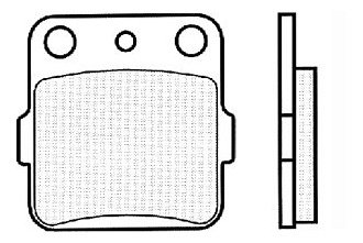 Brembo brake pad, sintered metal Cross - Honda