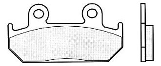 Plaquettes de frein Brembo 07HO21SA Sinter