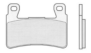 Brembo Pastillas del freno Honda - Carbono, Cerámica