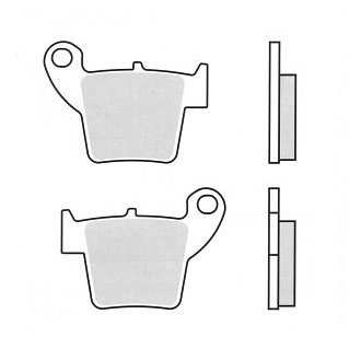 Brembo Pastillas del freno Honda Cross - Sinter