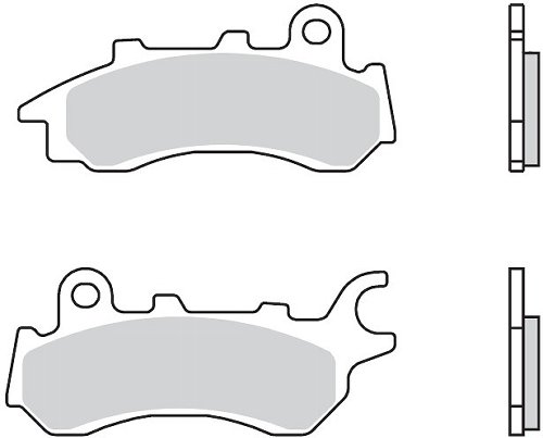 Pastiglie freno Brembo 07HO64CC in carboceramica