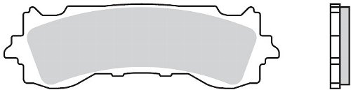 Brembo brake pad 07HO65SA Sinter