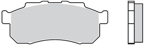 Pastiglia freno Brembo 07HO67SD Sinter