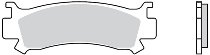 Brembo brake pad 07HO68SD Sinter