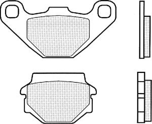 Brembo Bremsbelag Kawa/Suzuki Sinter Cross