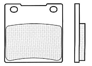 Brembo Bremsbelag Kawa/Suzuki Sint.Strada hi