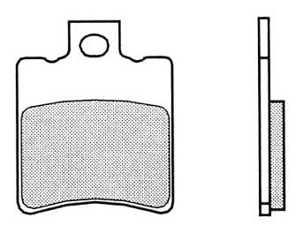 Bremsbelag Scooter Sinter NML
