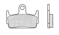 Brembo Brake pad kit carbon ceramic - Honda, Kymco, SYM