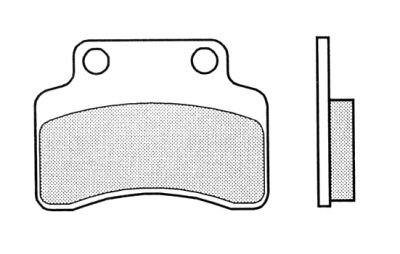 Brembo Brake pad kit carbon ceramic - Benelli, Cagiva,