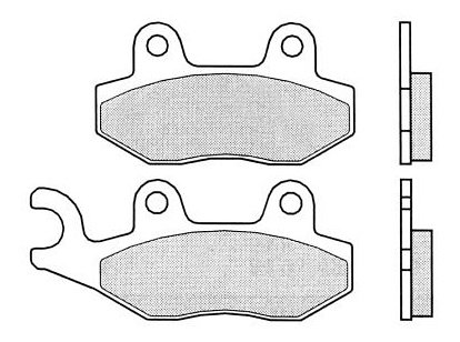 Brembo Brake pad kit sintered - Aeon, Benelli, Daelim,