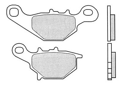 Brembo Brake pad kit carbon ceramic - Kawasaki, Suzuki