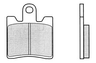 Brembo Brake pad kit sintered - Daelim, Kawasaki, Suzuki,