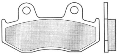 Brembo Brake pad kit carbon ceramic - Honda, Suzuki