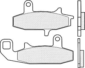 Brembo Bremsbelag Suzuki Sinter Strada vorn