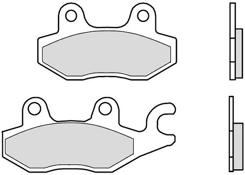 Pastiglia freno Brembo 07YA22SR Sinter Racing