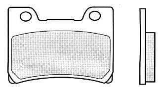 Brembo Bremsbelag Yamaha - Carbon Keramik