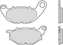 Pastiglie freno Brembo 07YA52SR Sinter Racing