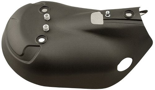 Carbonworld heat protection, carbon, matt suitable for