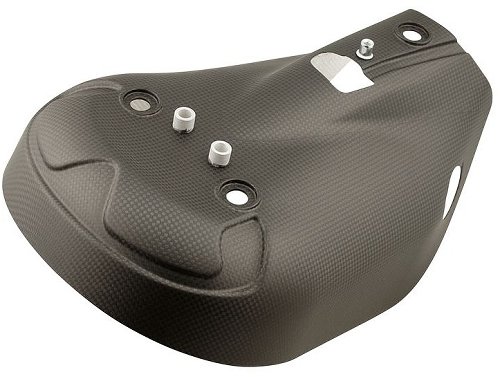 Carbonworld heat protection, carbon, matt suitable for