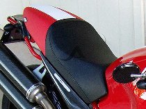 Luimoto Sitzbankbezug schwarz-weiß-rot - Ducati 400, 600,