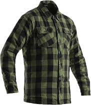 RST x Kevlar® Lumberjack Gefüttertes Textilhemd - Grün Größe