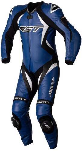 RST Tractech EVO 4 CE Leather Suit Blue/Black/White S