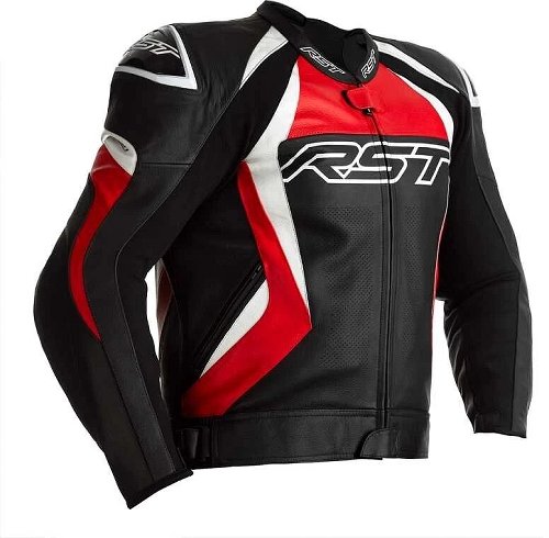 RST Tractech EVO 4 Lederjacke - Rot Größe S