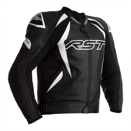 RST Tractech EVO 4 Lederjacke - Weiß Größe XS