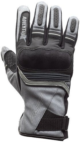 RST Adventure-X CE Leder Gloves Grau Größe XXL