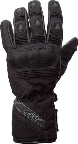 RST X-Raid Waterproof CE Gloves - Black Size 8