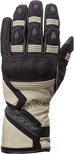 RST X-Raid Waterproof CE Gloves - Magnesium/Black Size 8