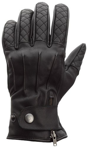 RST Matlock CE Leder Gloves Schwarz Größe S