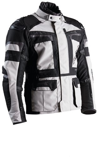 RST Adventure-X Textiljacke - Silber/Schwarz Größe XL