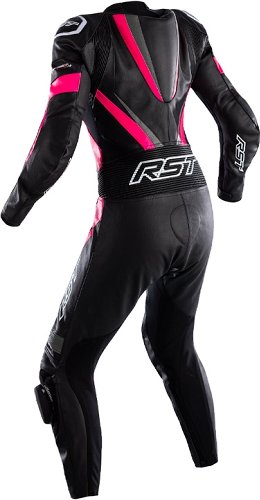 RST Tractech Evo 4 Suit Women Leather - Black/Pink Size M