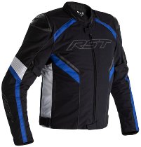 RST Sabre Airbag Textiljacke - Schwarz/Weiß/Blau Größe S