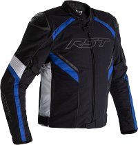 RST Sabre CE Textile Jacket - Black/White/Blue Size XXL