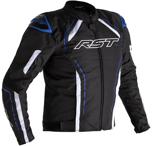 RST S-1 Jacke Textil Schwarz/Weiß/Blau Herren Größe 3XL